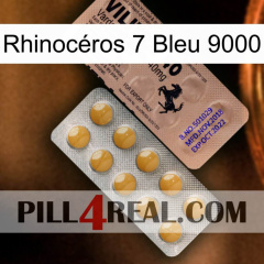 Rhinocéros 7 Bleu 9000 41
